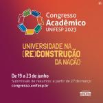 Submissões de resumos para o Congresso Acadêmico da Unifesp 2023
